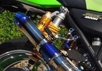 ZRX DAEG/70Wデュアル チタンステー