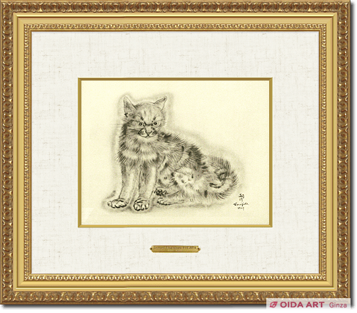 藤田嗣治 猫の本 ”アラシェル” | 絵画など美術品の販売と買取 | 東京