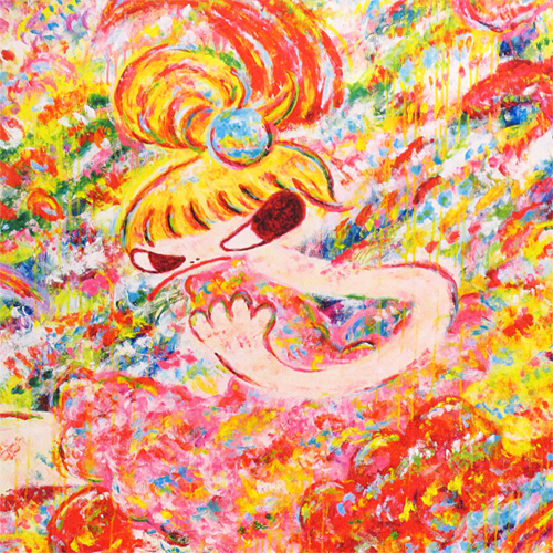 ロッカクアヤコ 魔法の手 展覧会ポスター | 絵画など美術品の販売と