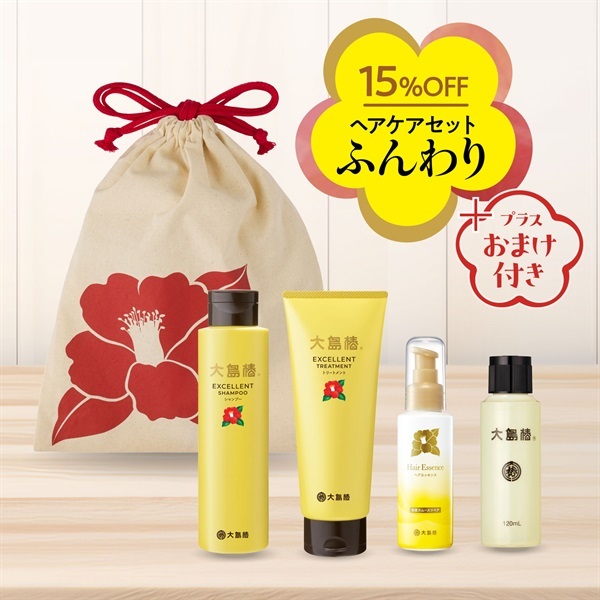 2026年福袋 ヘアケアセット ふんわり | 大島椿公式オンラインショップ