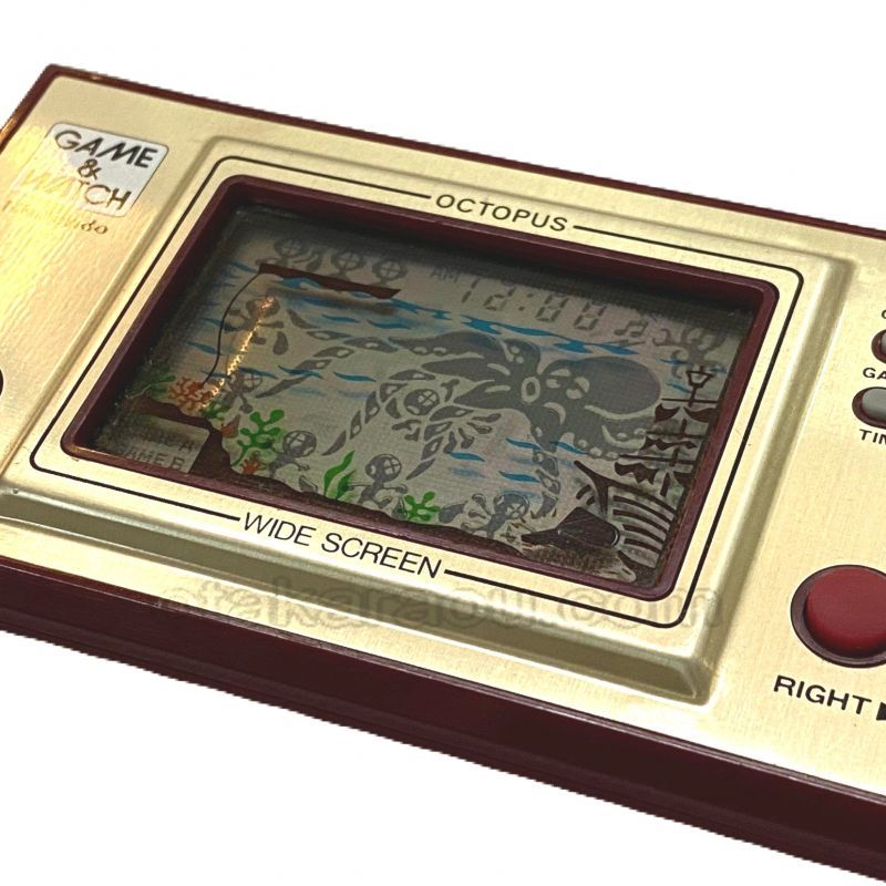 ゲームウォッチ『オクトパス』中古販売｜任天堂LCDゲーム・携帯ゲーム