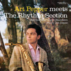 ART PEPPER(LP) MEETS THE RHYTHM SECTIONをご紹介するページです。