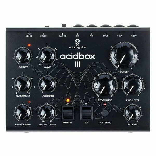 erica synths/ステレオフィルターボックス/ACIDBOX III -DJ機材