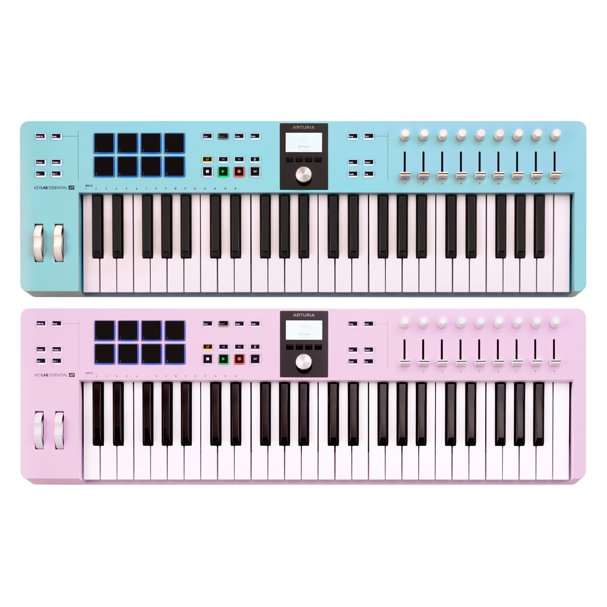 Arturia KeyLab Essential mk3 限定カラー｜49鍵 MIDIキーボード丨