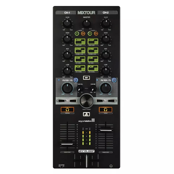 DJアプリ「djay2」対応】ReloopのDJコントローラーMIXTOURのご紹介。