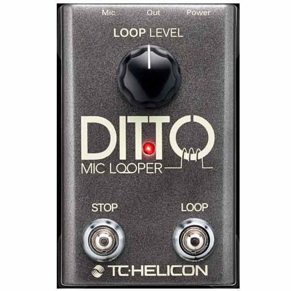 TC-HELICONのシンプルを極めたDITTO MIC LOOPERがアウトレット品で入荷！