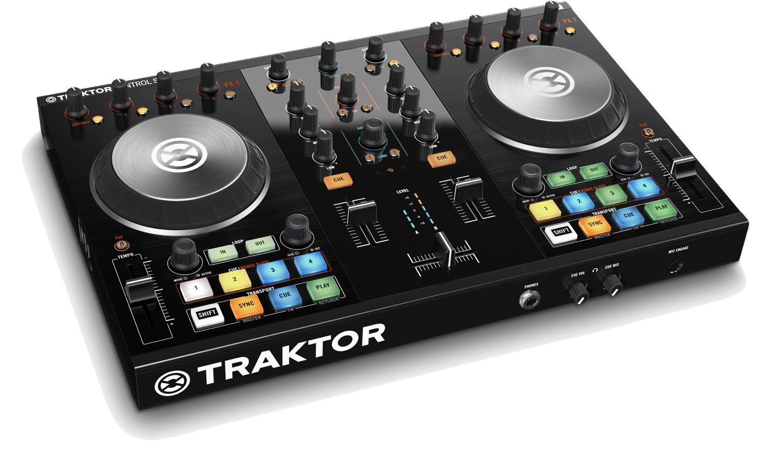 NATIVE INSTRUMENTS TRAKTOR KONTROL S2 MK2の紹介です。