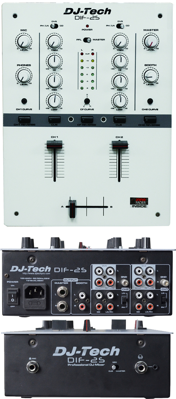 最終価格！美品！メンテナンス済み！ DJ-Tech DIF-IS DJミキサー