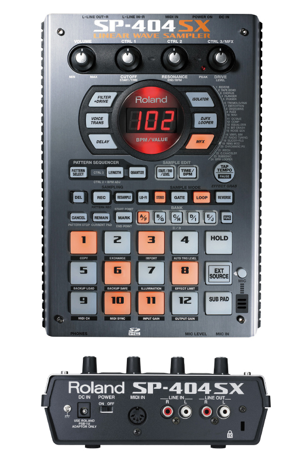 音源付きお買い得セット！】Roland/サンプラー/SP-404SX +音ネタCD2枚