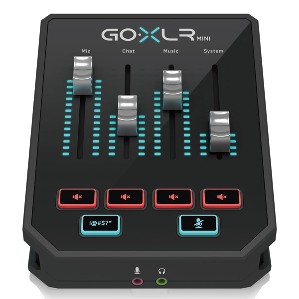 デモ使用品】TC HELICON/ウェブキャスティングミキサー/GO XLR mini