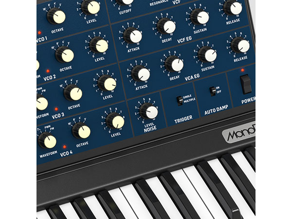BEHRINGERの高品質シンセサイザーMONOPOLYをご紹介いたします。