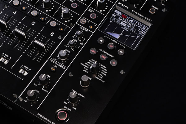 Pioneer DJのDJミキサー、DJM-V10-LFのご紹介です。