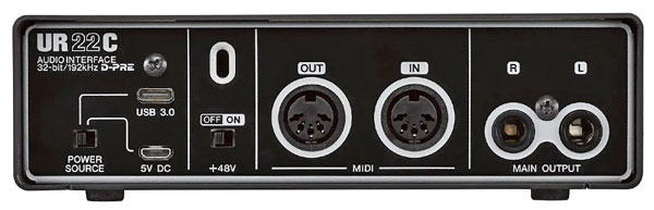 Steinberg/USBオーディオインターフェイス/UR22C（USB3.0対応！／USB