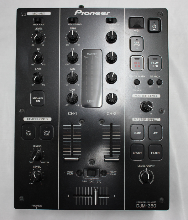 中古品】Pioneer/DJミキサー/DJM-350 -DJ機材アナログレコード専門店