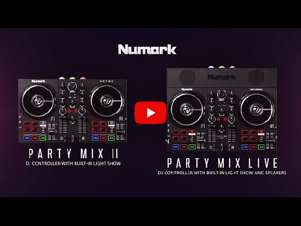 付属品完備】 Numark PARTY MIX LIVE DJ スピーカー内蔵 製品情報