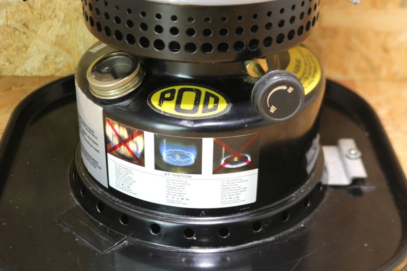 レア POD 3K ポッドストーブ ブラック キャンプ 小型 軽量 ビンテージ