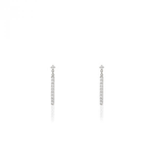 K18/Pt「カレン」 ピアス｜【オレフィーチェ】Orefice