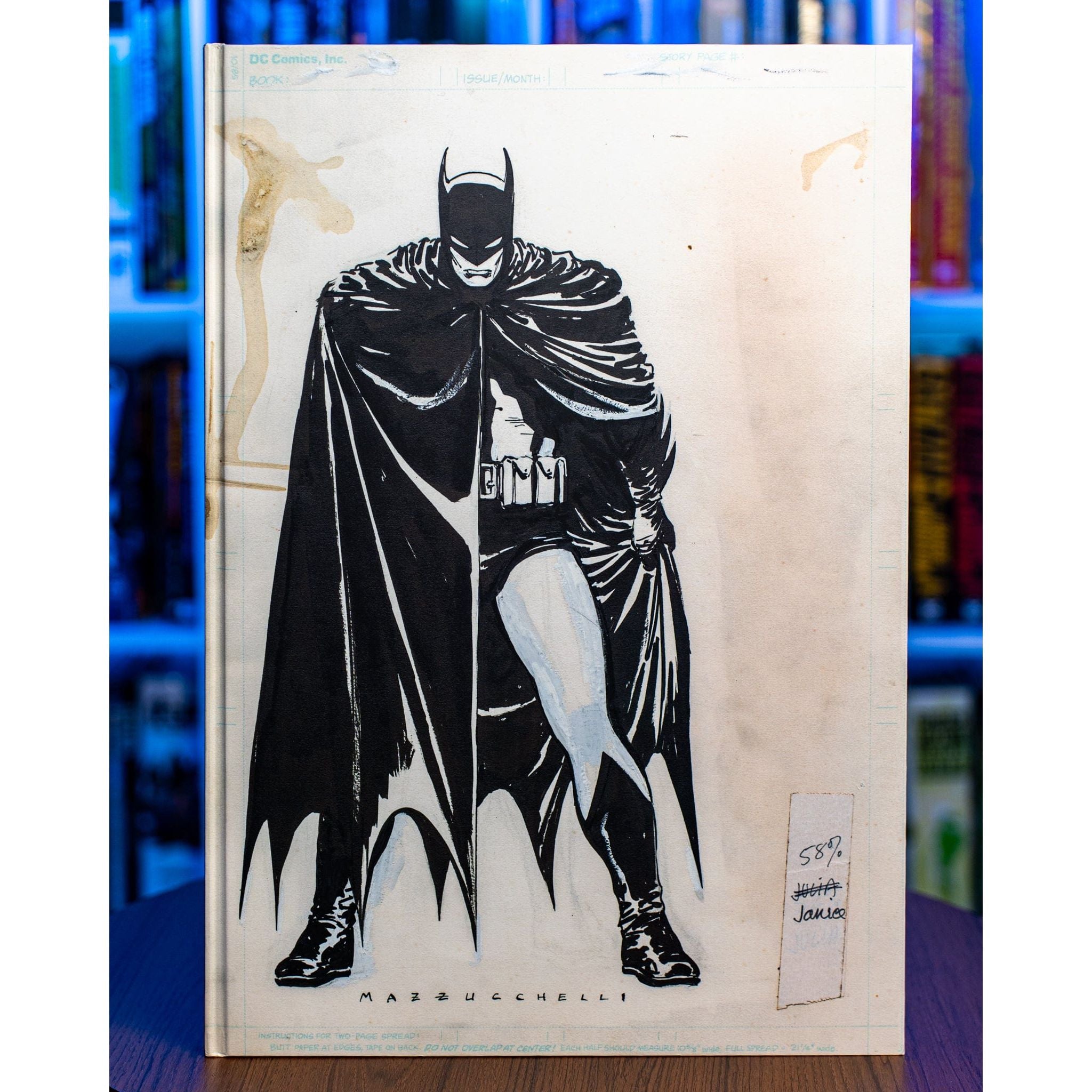 David Mazzucchelli's Batman Year One Artist's Edition – Panel