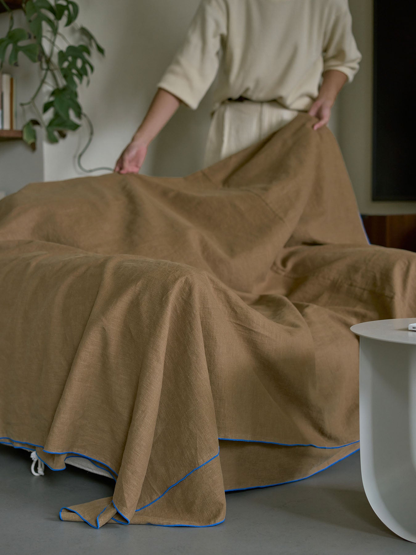 オリジナル・メロウステッチ リネンマルチカバー｜マルチカバー