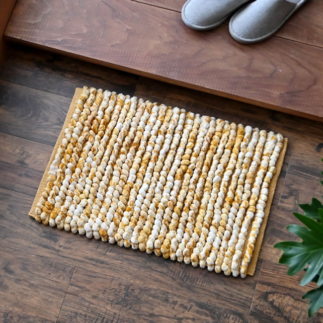 シェニール ハンドルーム マット | ゼネラルストア オルネ