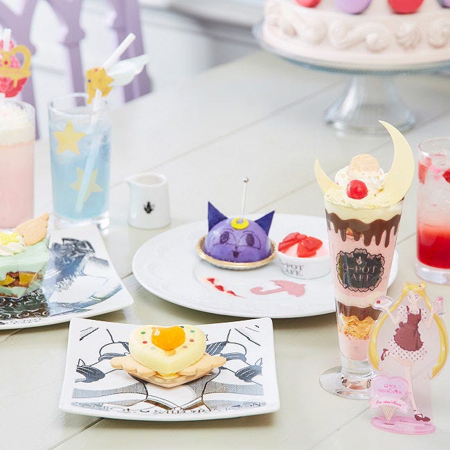 あの憧れアイテムがスイーツに！Q-pot CAFE.×『美少女戦士