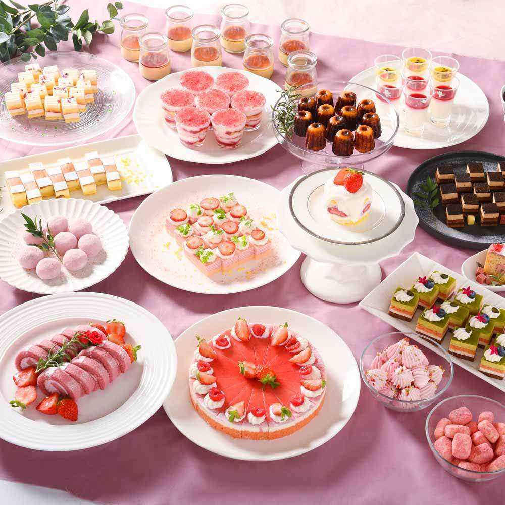 ランチバイキング☆土日祝】カニクリームコロッケやスイーツ等+大人1名