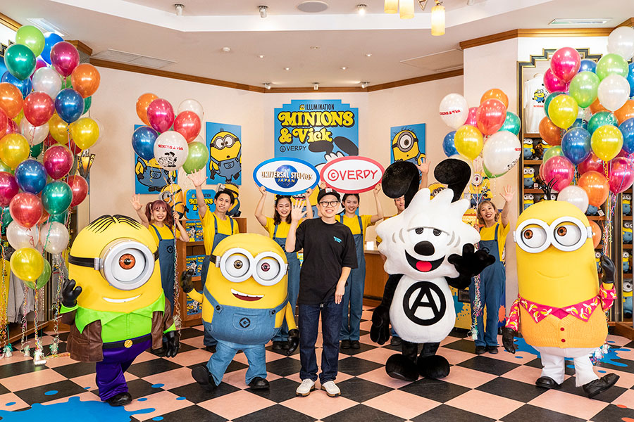 世界的アーティスト・VERDY、ミニオンとUSJでお祝い | Lmaga.jp