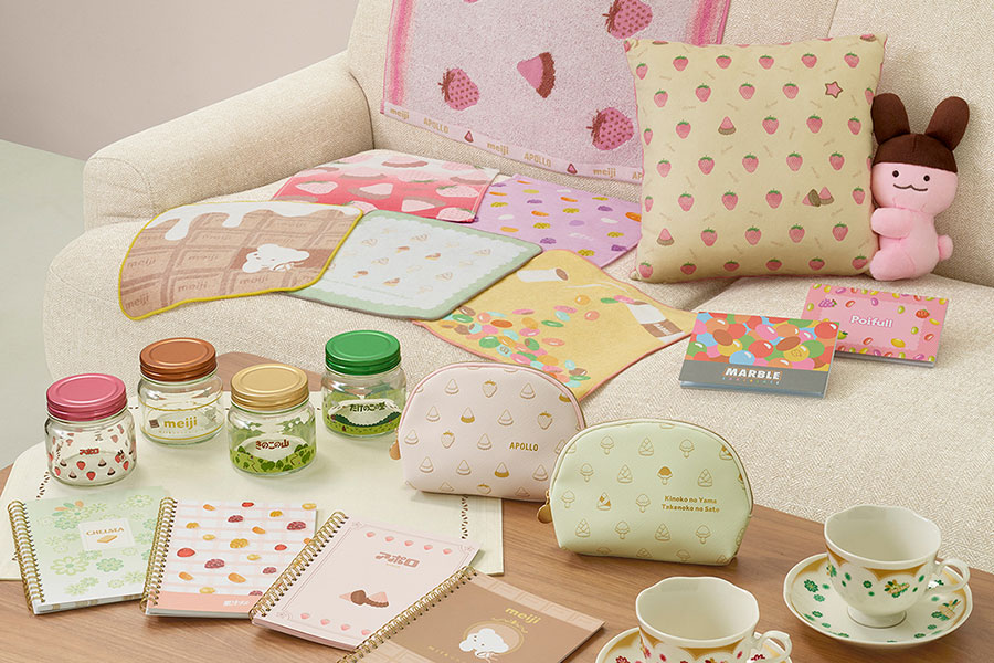 meiji」一番くじ新作、チェルシー柄の食器に反響 | Lmaga.jp