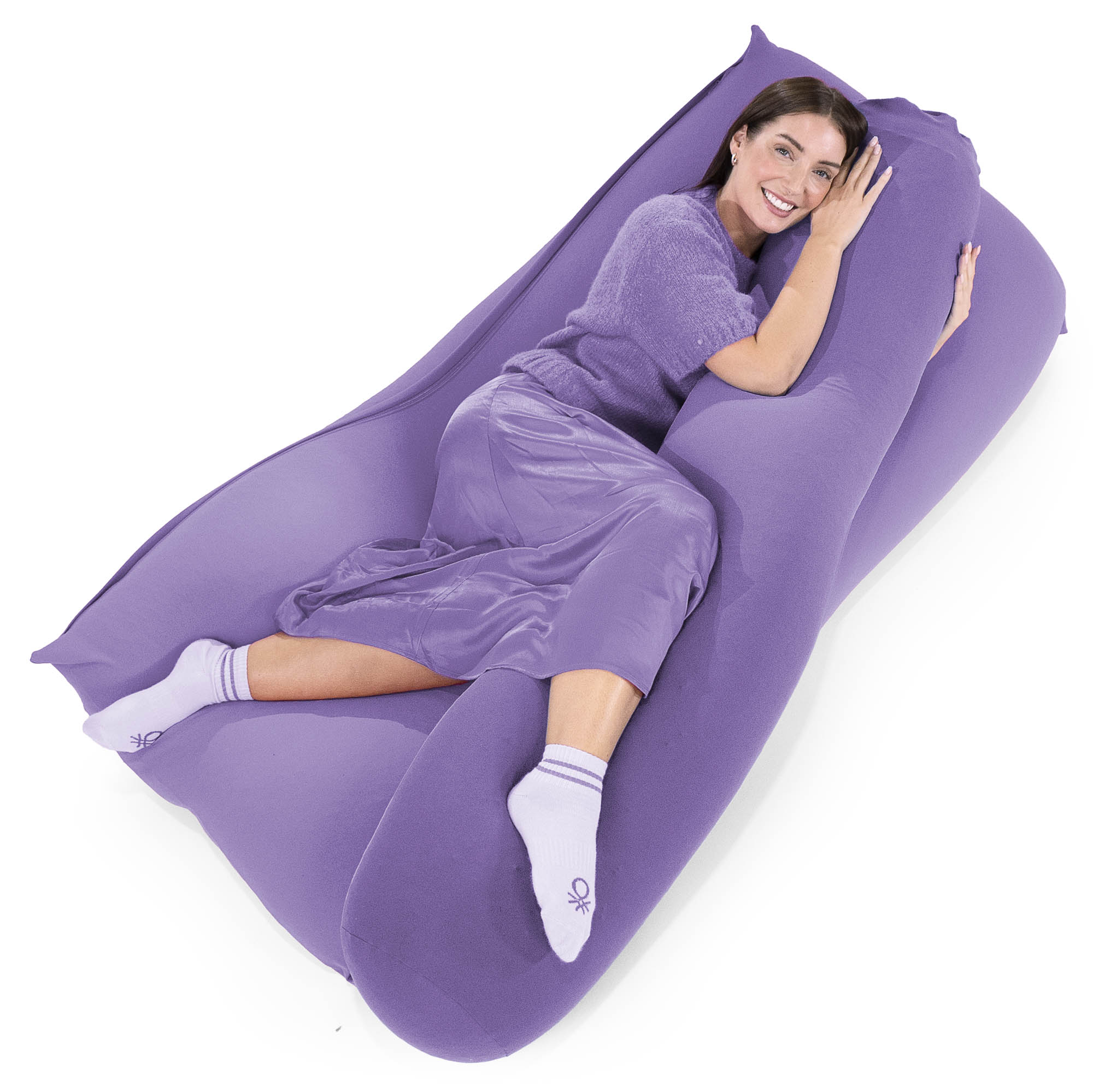 さ*ん様 yo-gurt ビーズクッション 紫色 さ*ん様 yo-gurt ビーズ