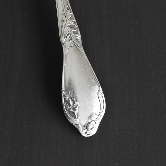 アンティークフォーク 銀メッキ Boulenger Chardons (アザミ） — Loane