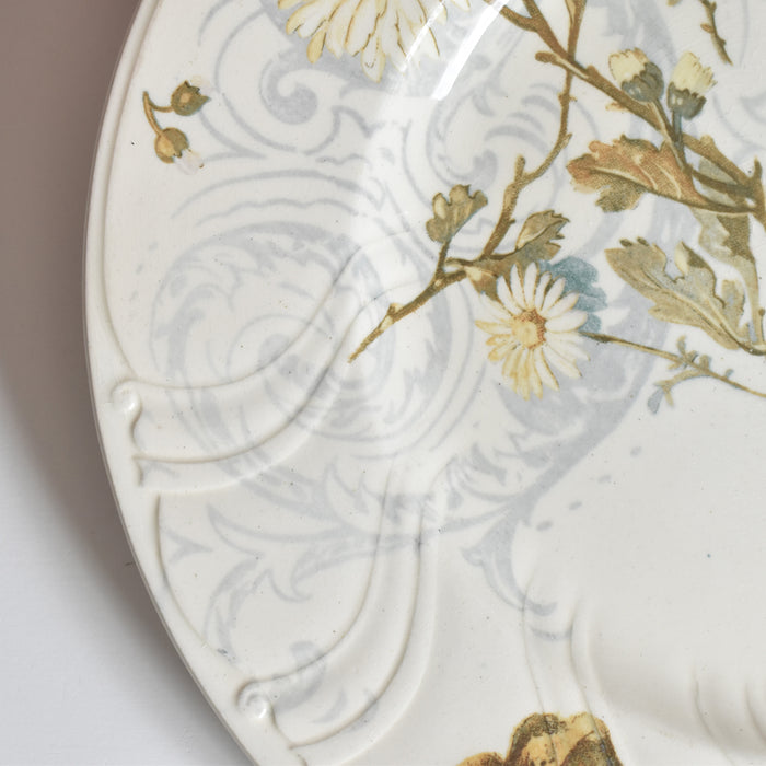 アンティークプレート ショワジールロワ フラワー — Loane Interior