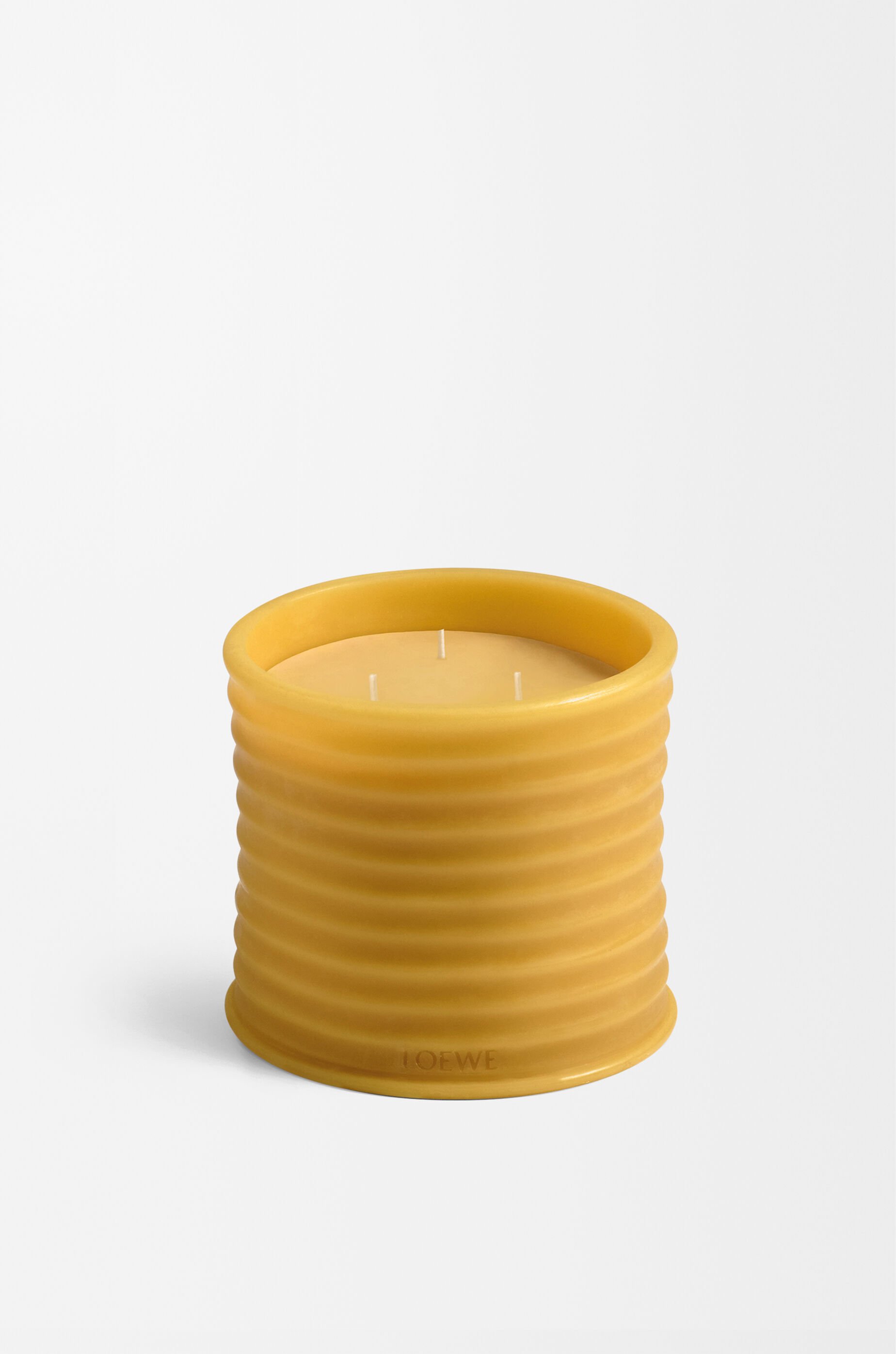 ハニー ビーワックス キャンドル ミディアム イエロー - LOEWE Japan