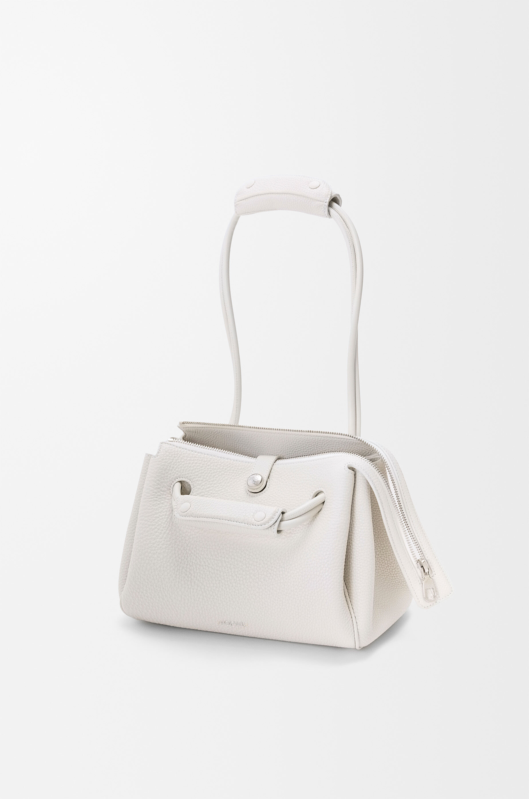 マドリードバッグ スモール（サプルグレインカーフ） ホワイト - LOEWE