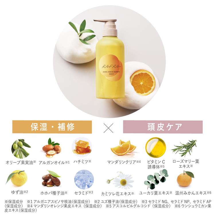 アロマセラム シャンプー&トリートメント モイスト トライアルセット