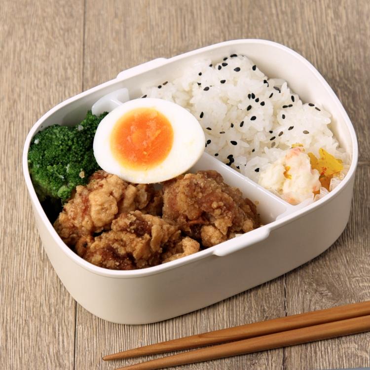 さっと洗えるお弁当箱 650ml アイボリー【ロフト限定】: ホーム