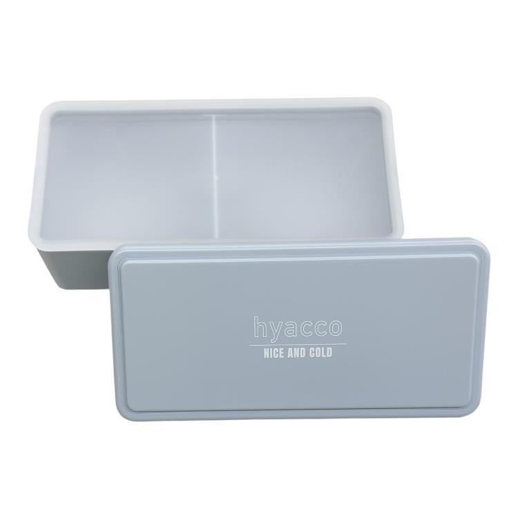 GELーCOOL スクエアランチ L500ml ブルー お弁当箱【ロフト限定