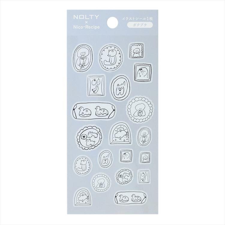 Nico-Recipe ニコレシピ マスキングテープ 国内作家 シール Nico