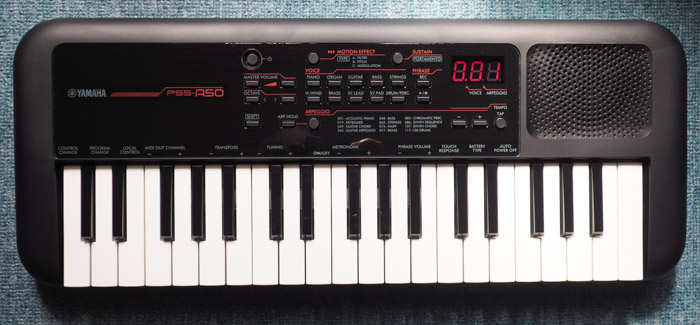 ヤマハ ミニキーボード PSS-A50のレビュー | Art Studio まほろば