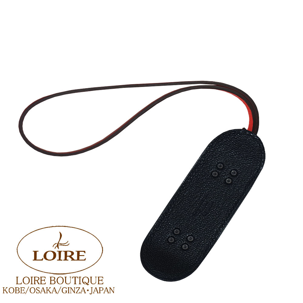 エルメス HERMES フィンガースケートボード マルチカラー シェーブル エルメス<br>フィンガースケートボード<br>チャーム<br>クロ×マルチ