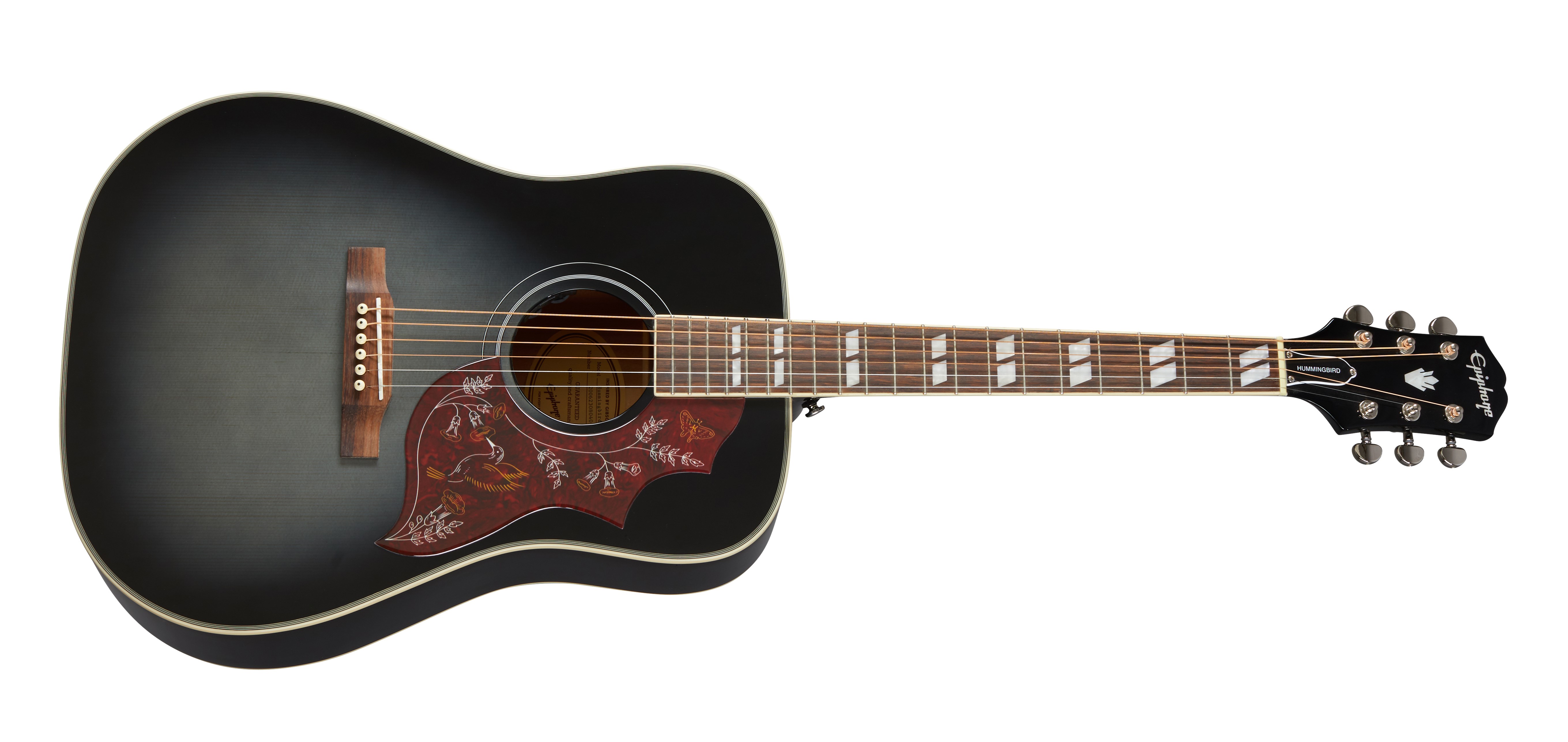 Epiphone Hummingbird Studio Acoustic/Electric - Trans Ebony