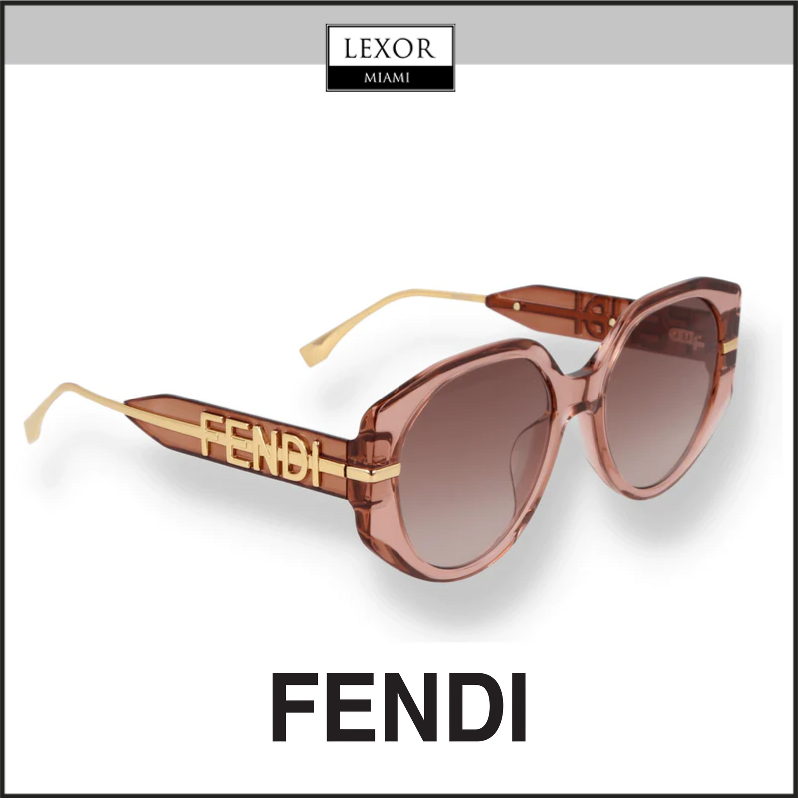 Fendi FE40083U 5450F ACETATE SUNGLASSES – Lexor Miami