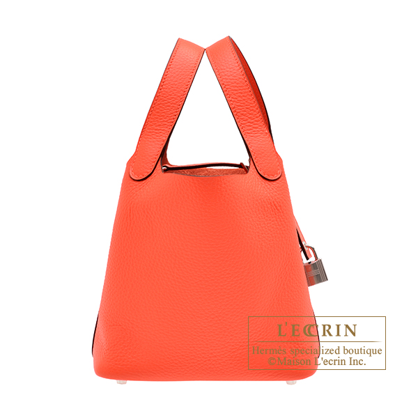 エルメス ピコタンロック18/PM オレンジフィールド トリヨンクレマンス