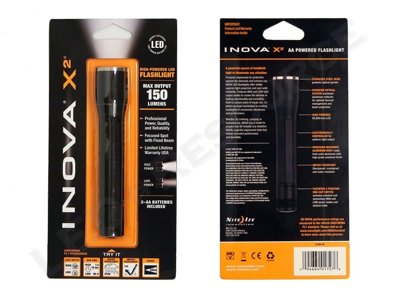 Inova X2 LED Flashlight Review - LED-Resource