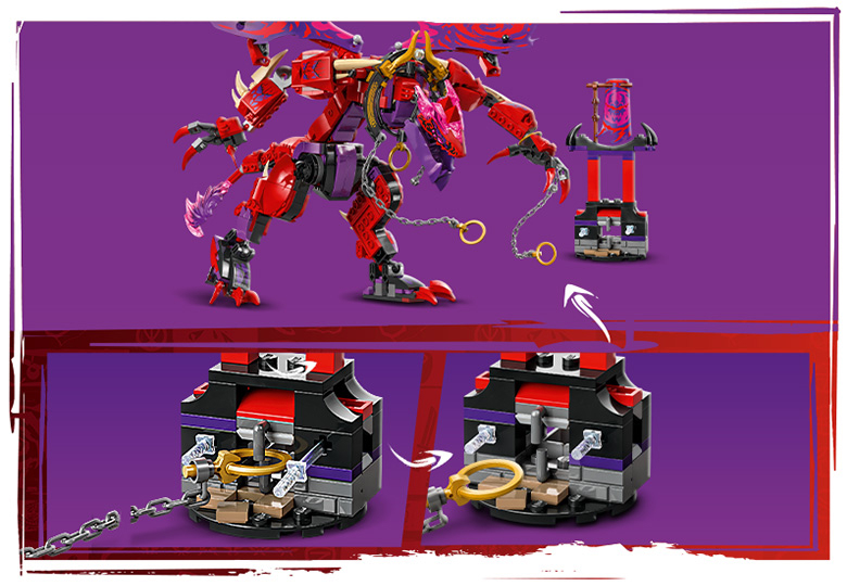 Thunderfang Dragon of Chaos 71832 | NINJAGO® | Buy online at the