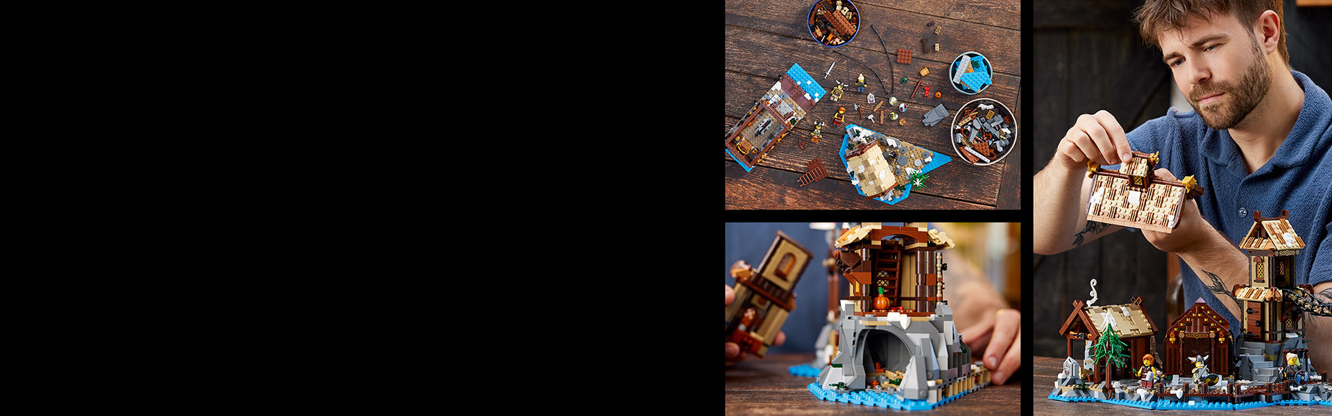 Viking Village 21343 | Ideas | Buy online at the Official LEGO