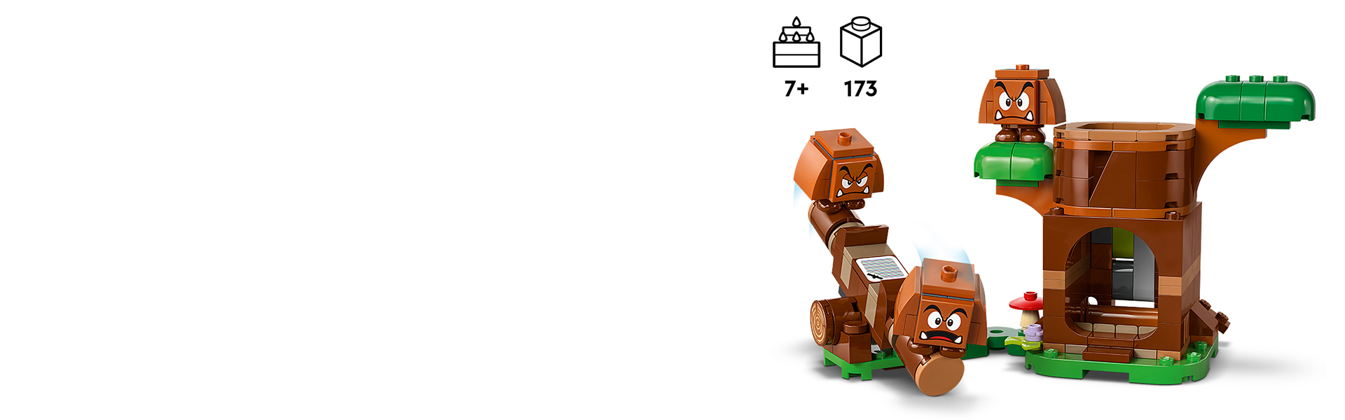 クリボー の 遊び場 71433 | レゴ®スーパーマリオ™ |レゴ®ストア公式