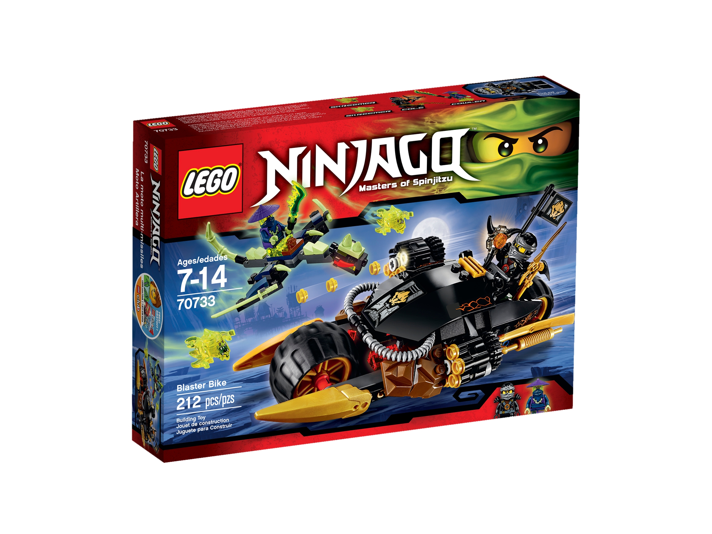 Blaster Bike 70733 | NINJAGO® | Buy online at the Official LEGO