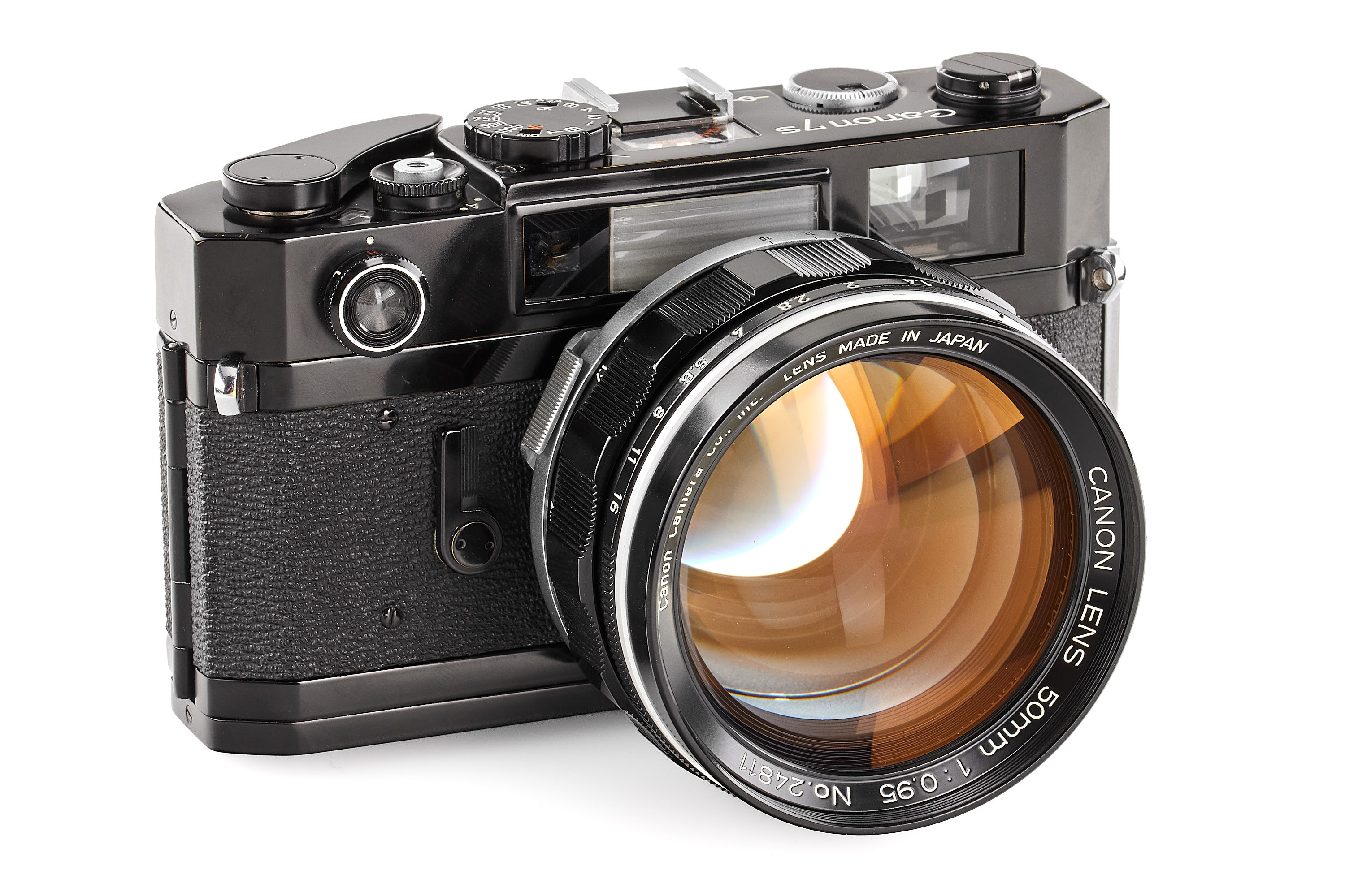 Canon 7s black paint with 0.95/50mm * | A01319