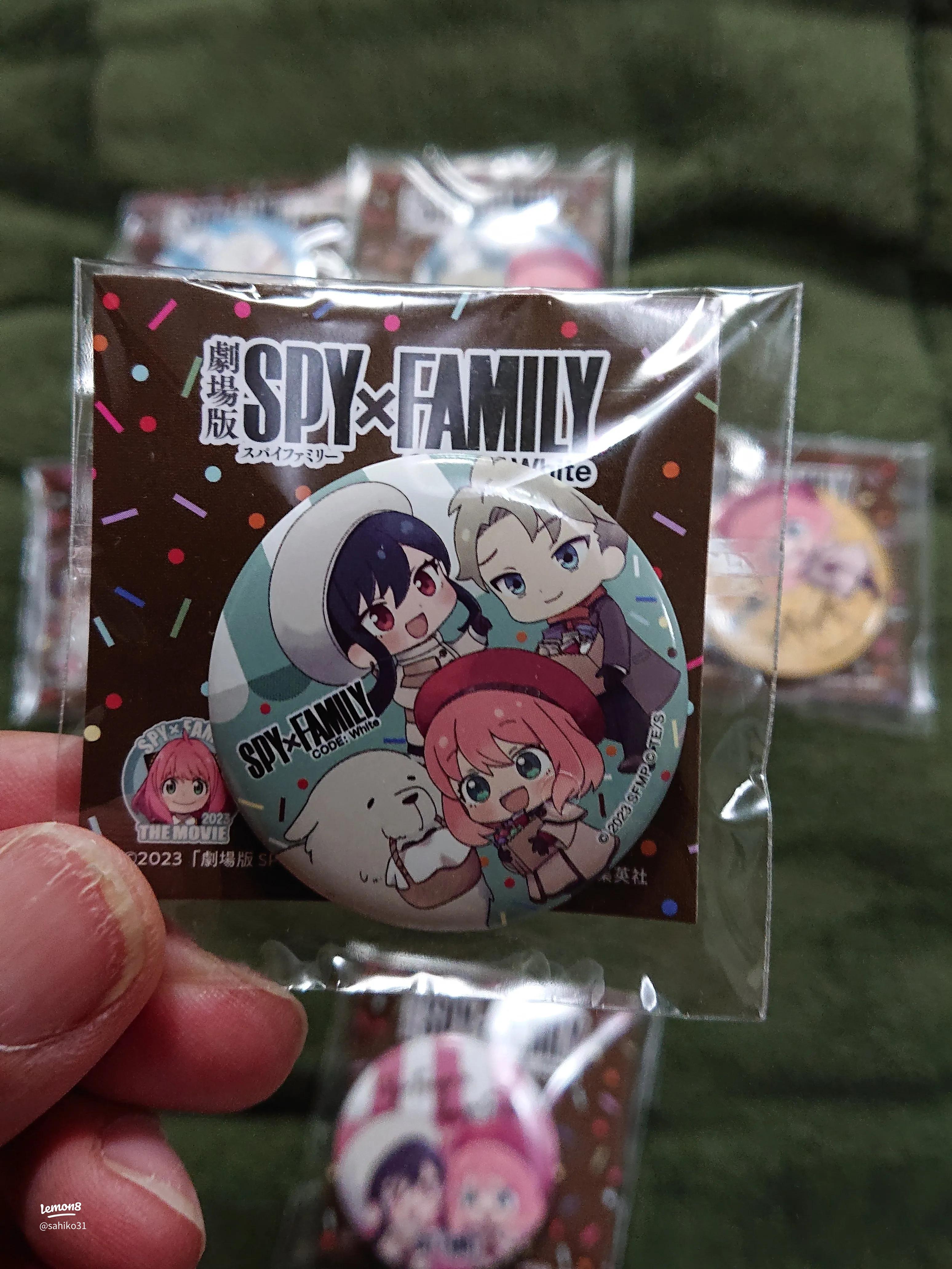 SPY×FAMILY スパイファミリー 缶バッジ アーニャ(87) ムービック