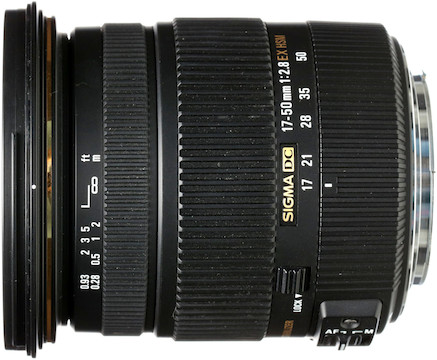 Lensrentals.com - Buy a Sigma 17-50mm F2.8 EX DC OS HSM for Canon
